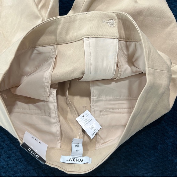 WHBM Seasonless Slim Boot Stretch‎ Trousers in Irish Cream NWT Size 12 Short - Picture 9 of 15